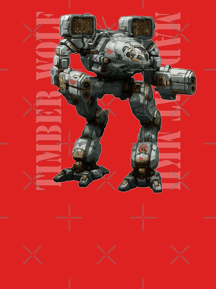 Mech Timber Wolf Madcat MKII Classic T-Shirt