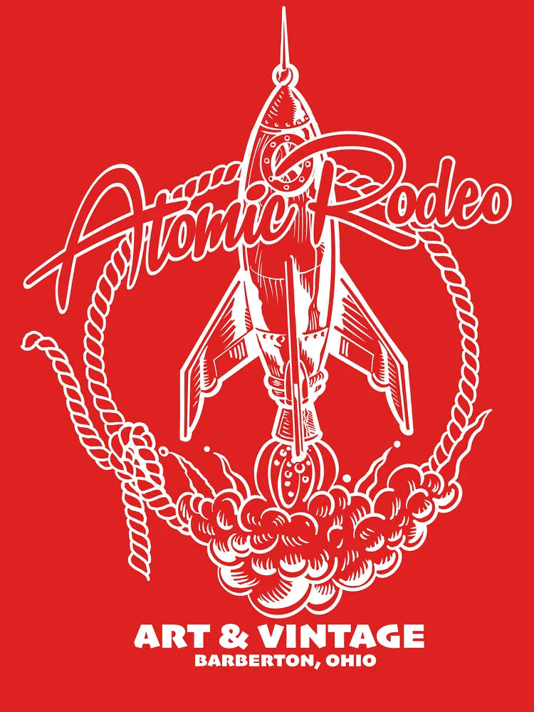 Atomic Rodeo White Line Classic T-Shirt