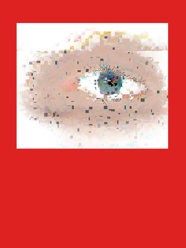 Cool eye glitch art Classic T-Shirt