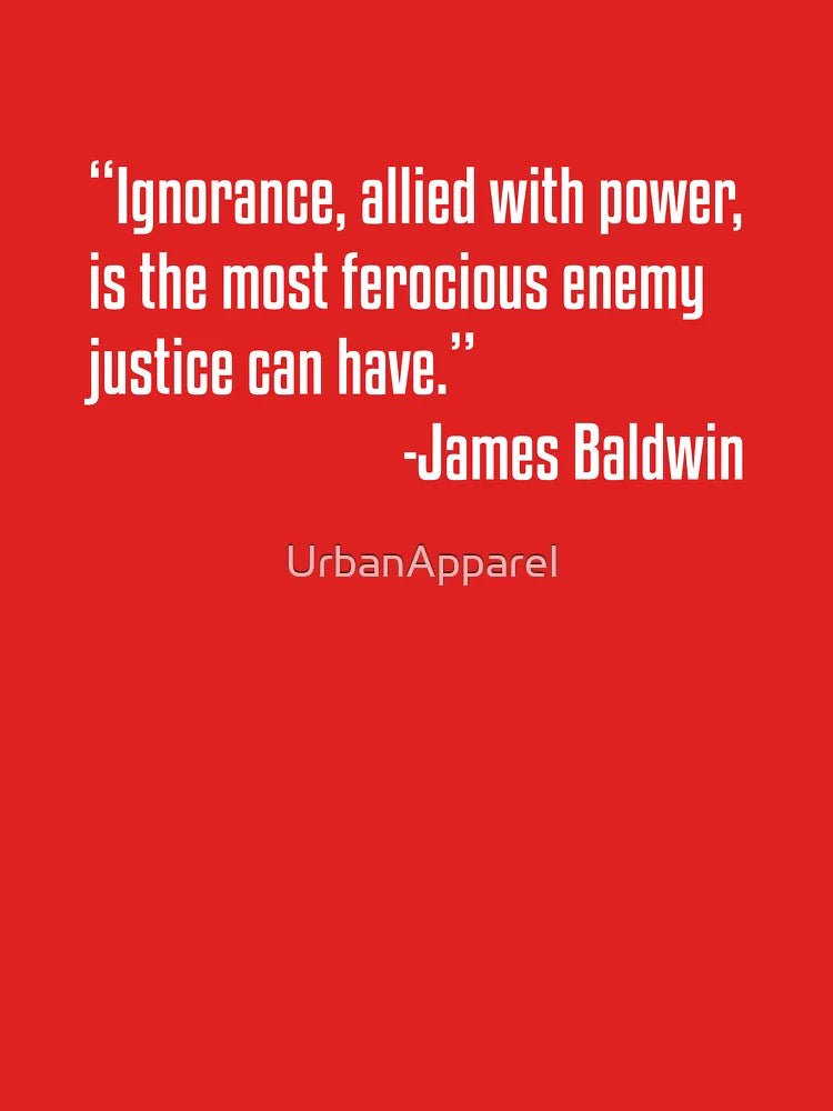 Black History James Baldwin Quote Classic T-Shirt