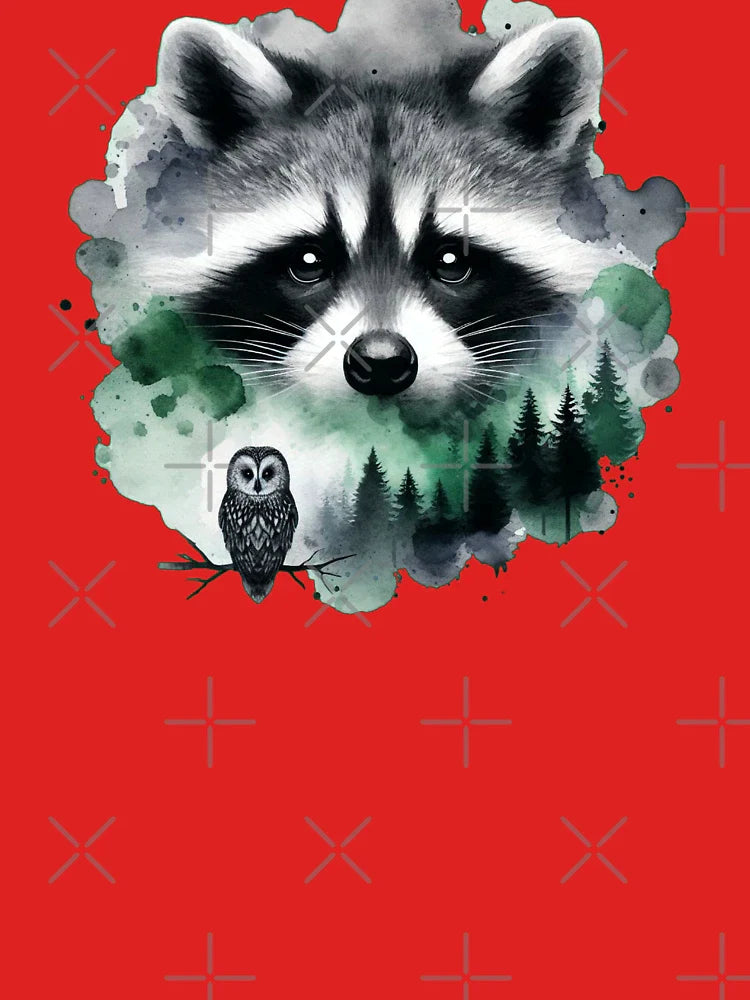 Essence of the Wild - The Raccoon (I) Classic T-Shirt