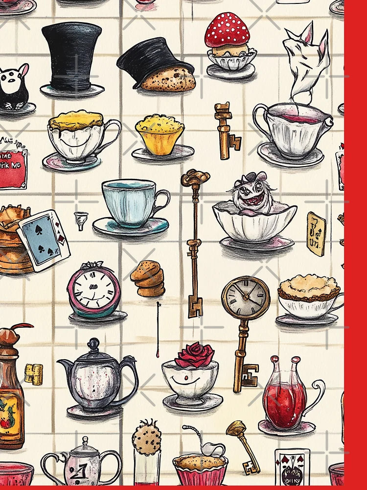 Enchanted Teacups Pour Magic Into Surreal Afternoon Classic T-Shirt