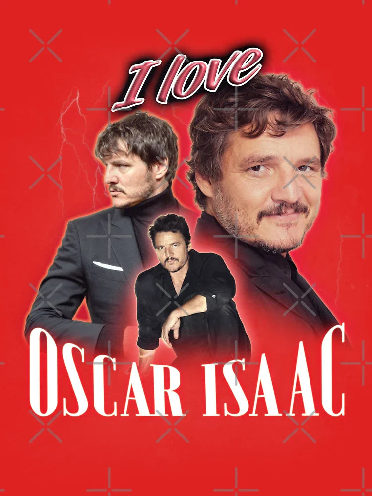 I Love Oscar Isaac Pedro Pascal Cursed Fan Collage Classic T-Shirt