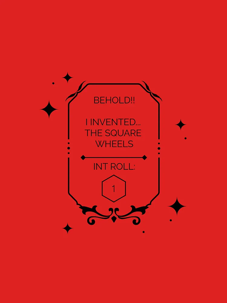 Dnd Intelligence Roll d1 Fail Classic T-Shirt