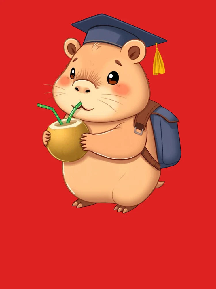 Graduated Capybara Classic T-Shirt