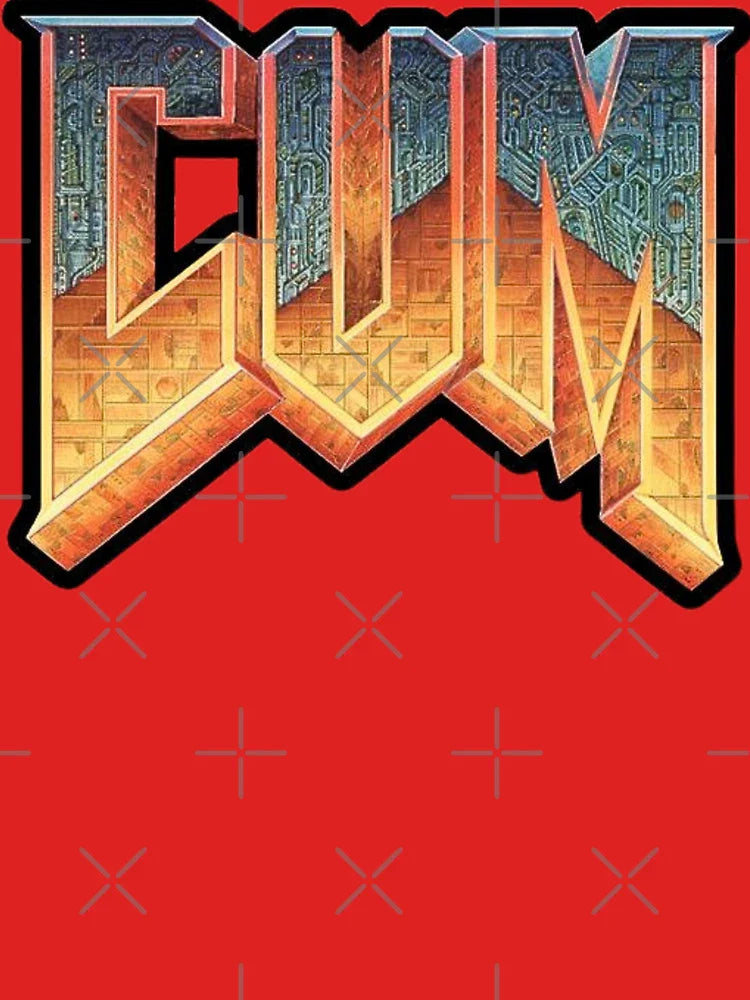 CUM - Doom Font  Classic T-Shirt