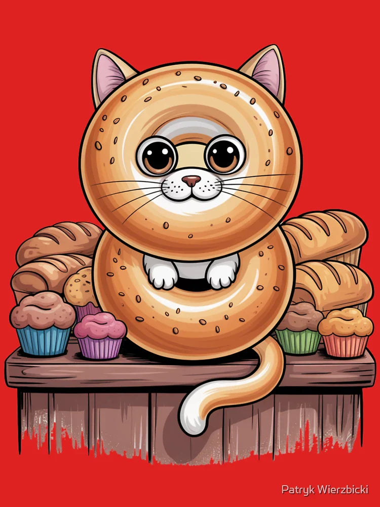 Kitten Bagel Bakery Classic T-Shirt