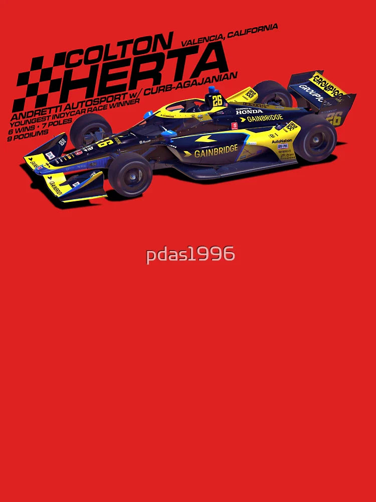 Colton Herta 2022 (black) Classic T-Shirt