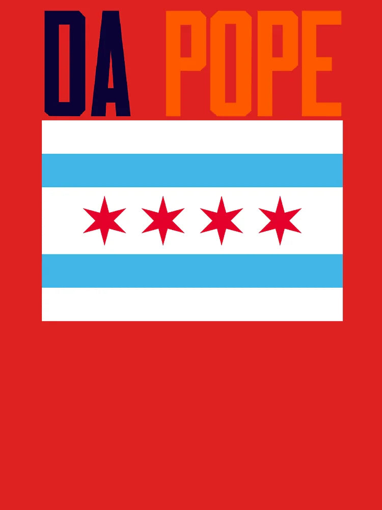 Da Pope Chicago flag  Classic T-Shirt
