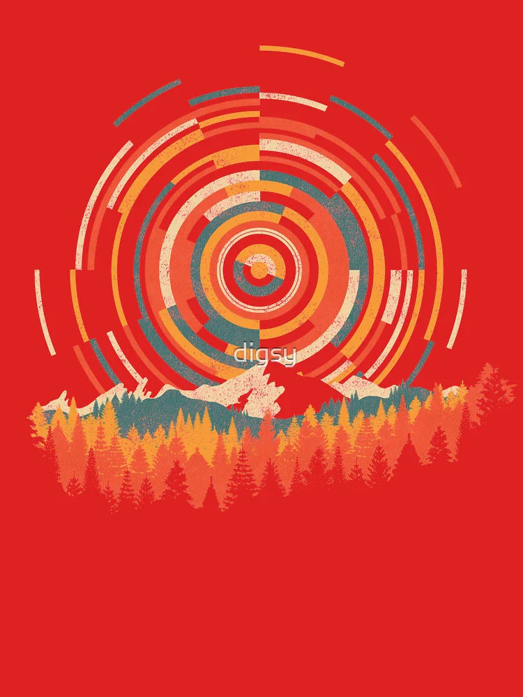 The Geometry of Sunrise Classic T-Shirt