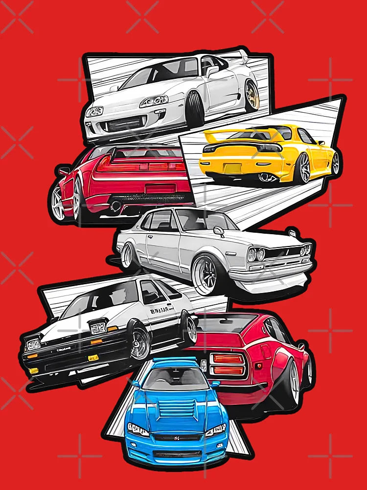 Legends of the Street – JDM Dreams Unleashed Classic T-Shirt