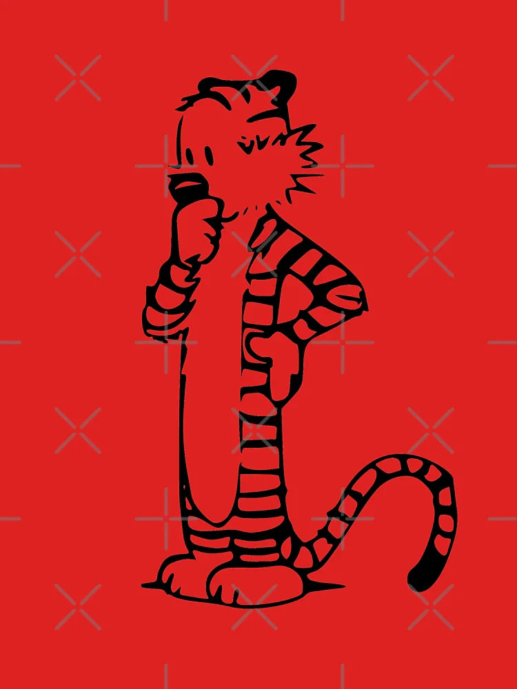 Calvin and Hobbes- Hobbes Classic T-Shirt