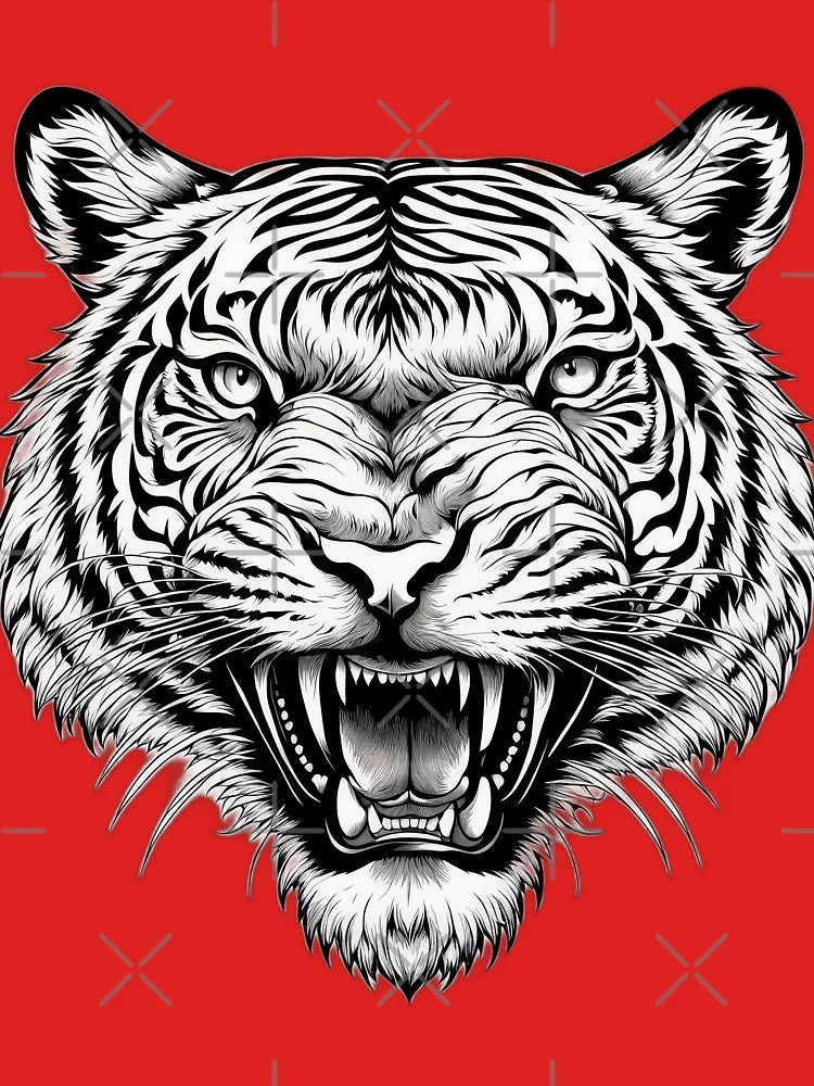 a roaring tiger's head Classic T-Shirt