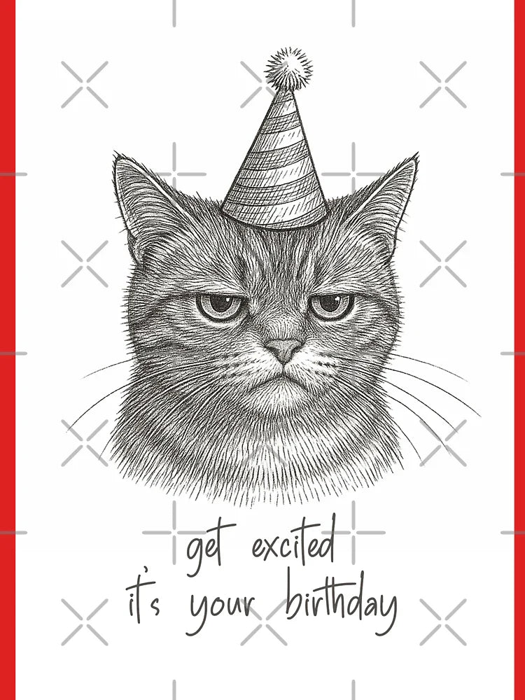 Get Excited It's Your Birthday  Classic T-Shirt