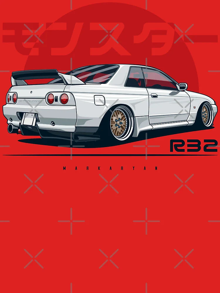 Monster. Skyline R32 GTR Classic T-Shirt
