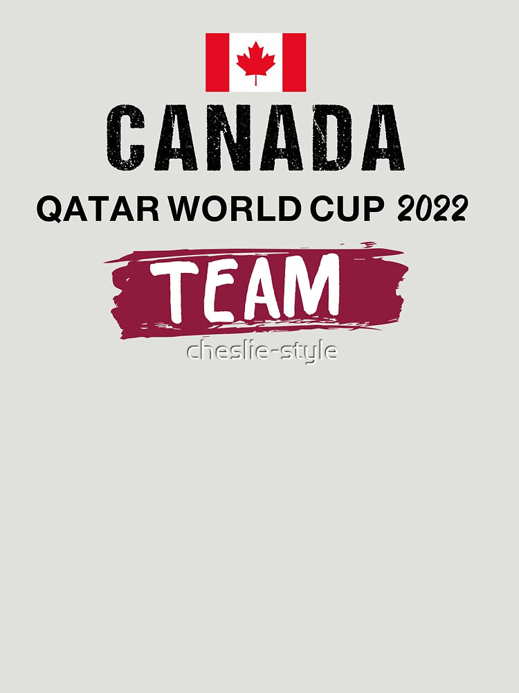 CANADA World Cup Football Soccer fan Qatar 2022 by cheslie-style