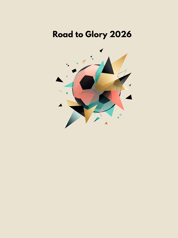 Ready To Glory 2026, Soccer Fan Design, Football Lover Gift, Sports Motivation Apparel, Match Day Spirit by gluxdesing