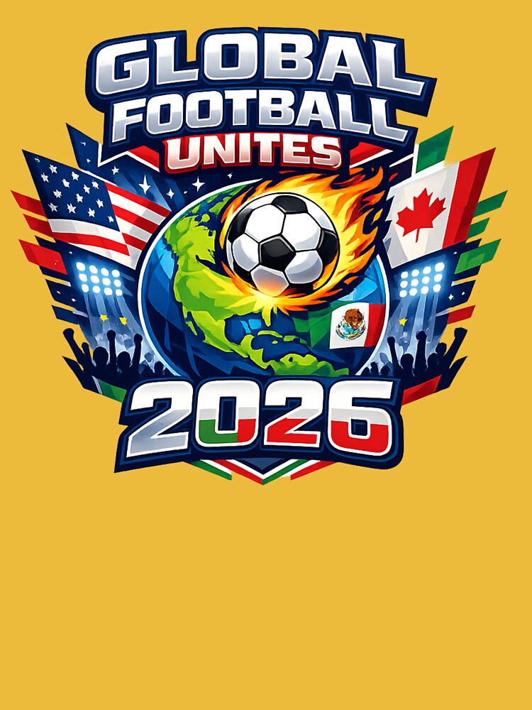 Global Football Unites 2026 USA Canada Mexico by YIDOX