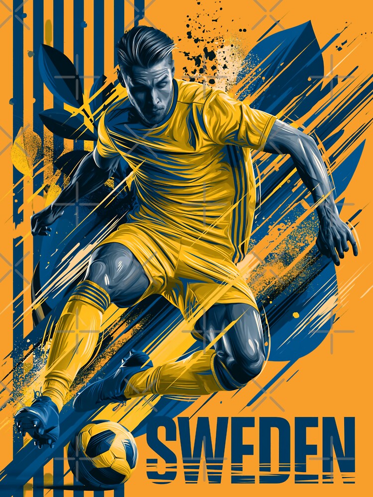 Sweden Soccer by StudioRedKoala