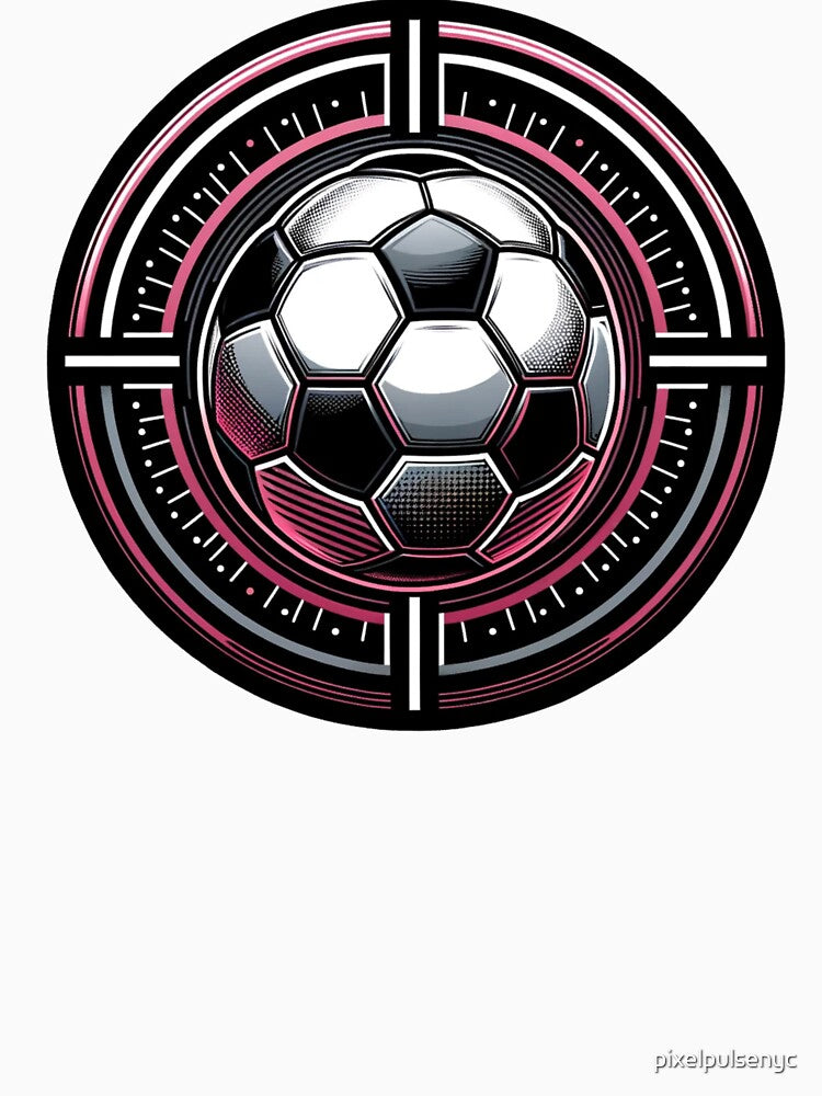 Sleek Soccer Elegance by pixelpulsenyc