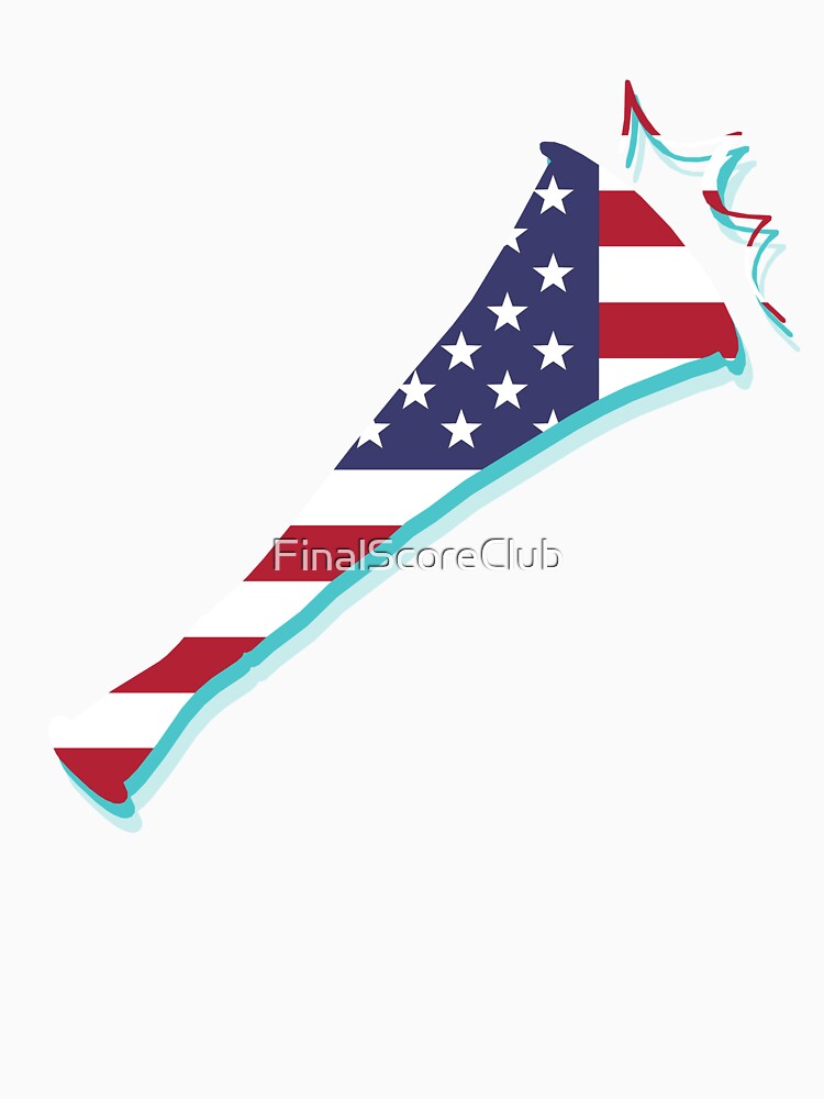 USA Flag Vuvuzela by FinalScoreClub
