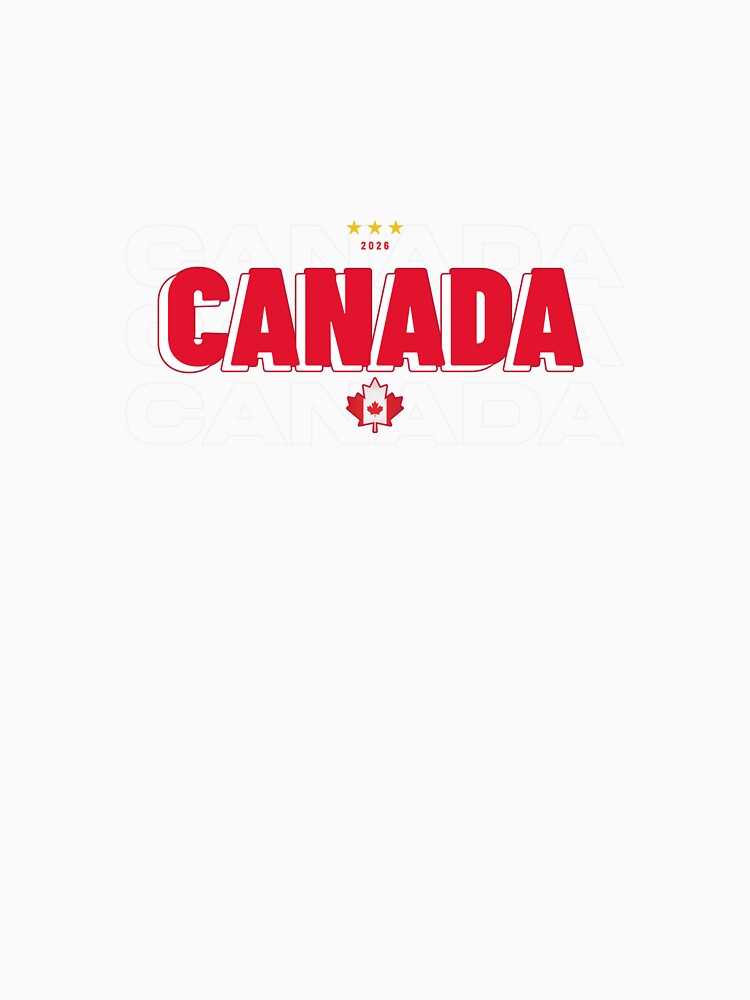 CANADA SOCCER T-Shirt by True Motion Apparel