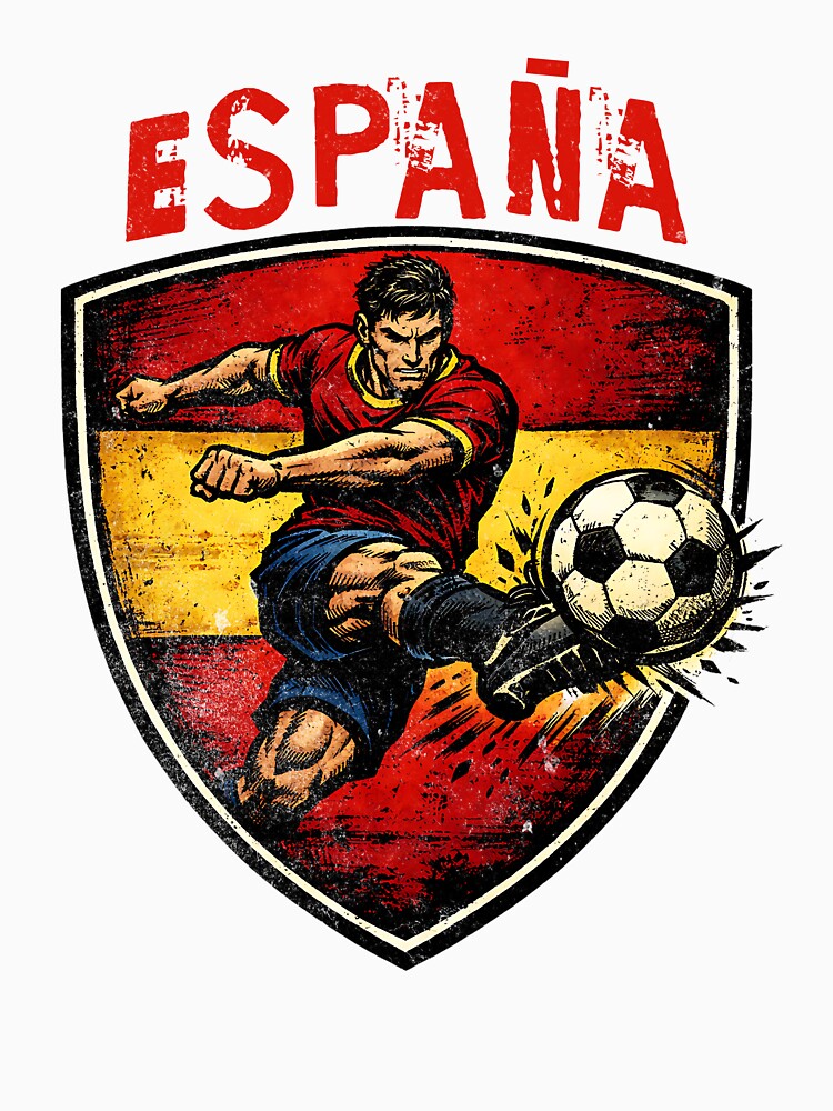 Vintage España - 2026 Futbol Retro Style by Tee Nook