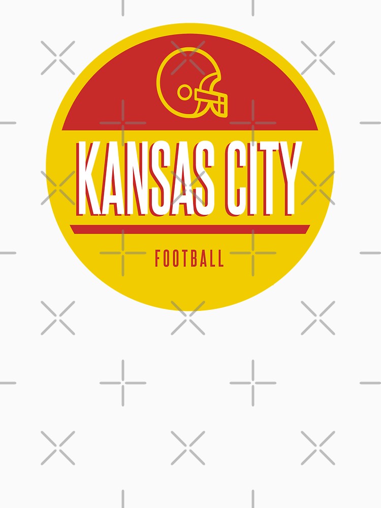 Kansas City retro football by BVHstudio