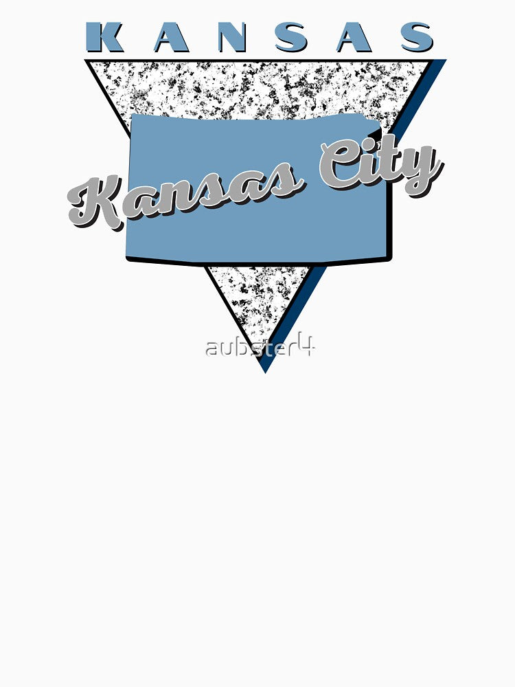 Kansas City, Kansas - Retro by AK Design Co.