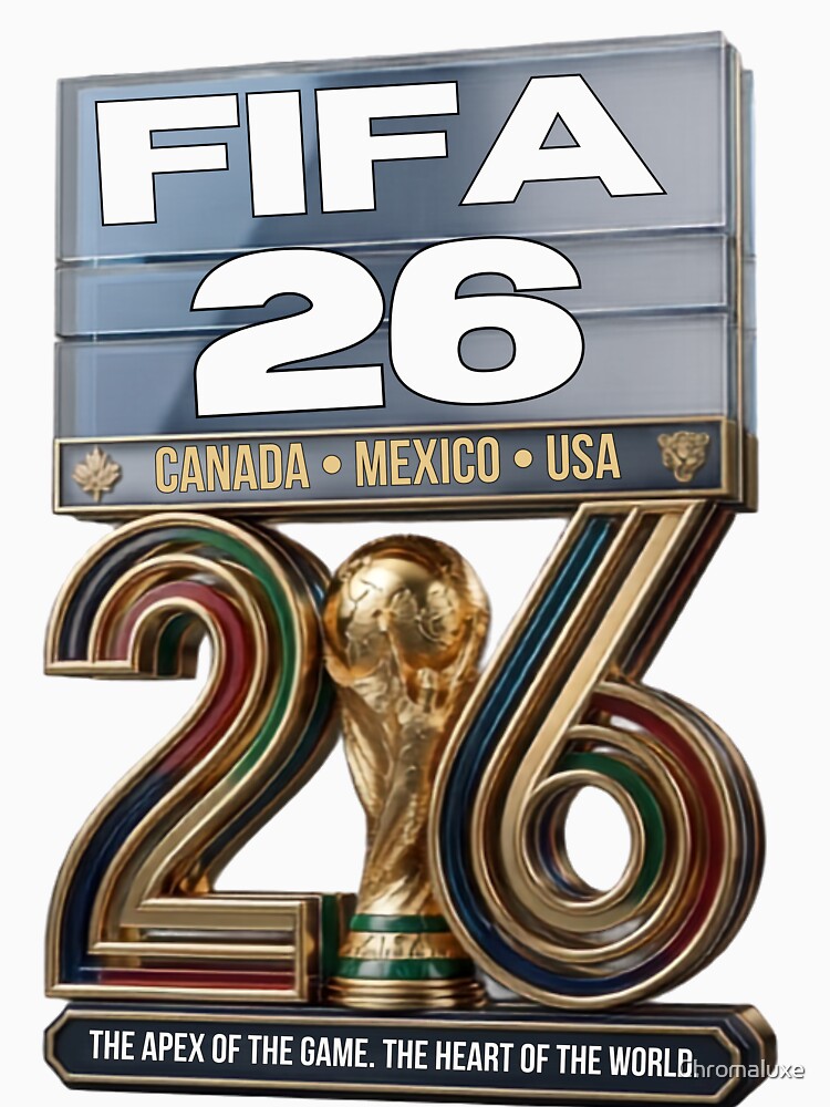 FIFA 26 World Cup Emblem Art by Chromaluxe