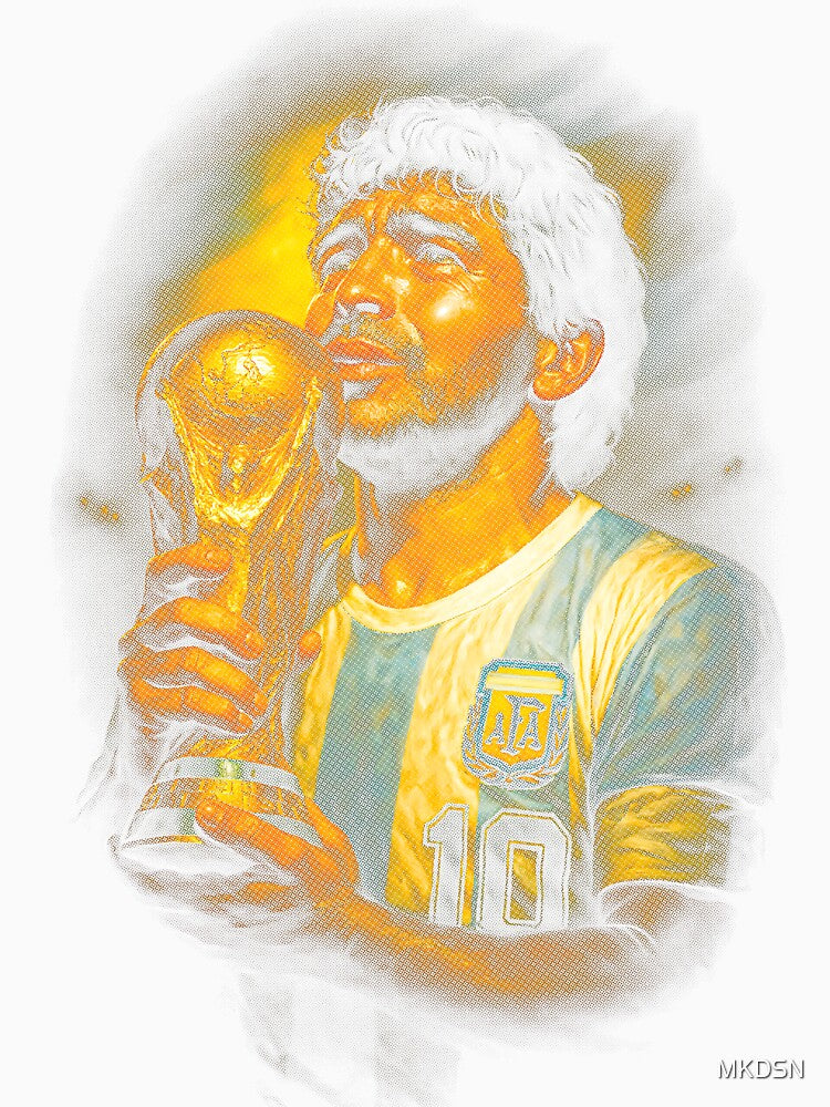 Diego Maradona by MKDSN