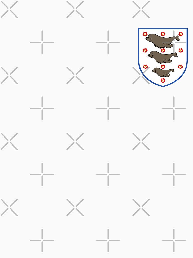 Sea Lions On A Shirt England World Cup by ryandrews
