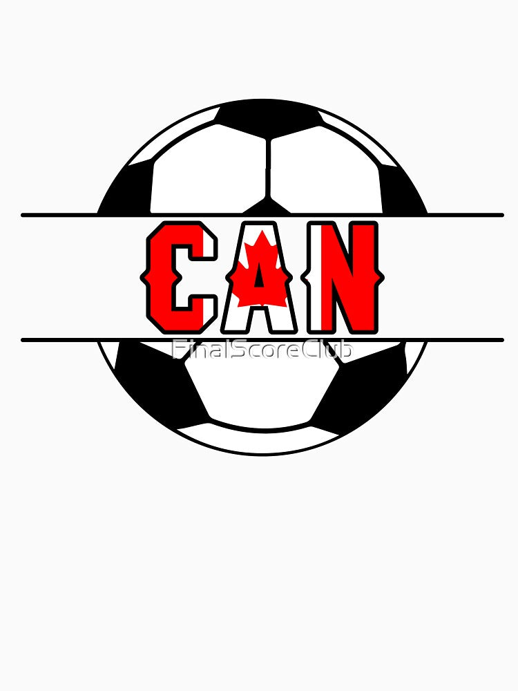 Canada Soccer CAN Design by FinalScoreClub