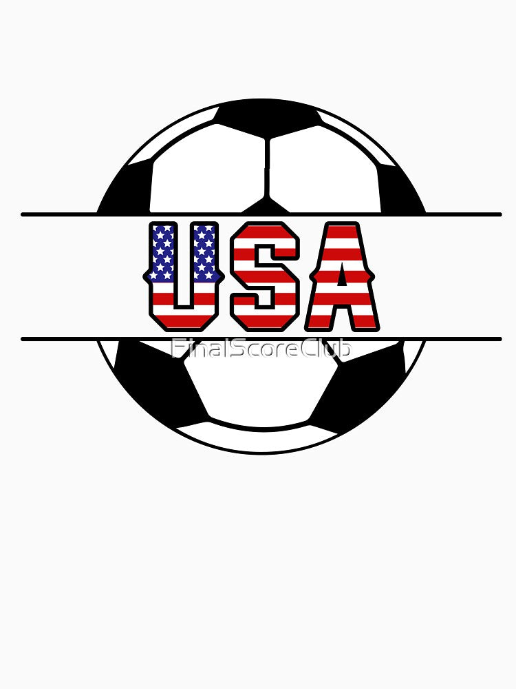 United States Soccer USA Design by FinalScoreClub