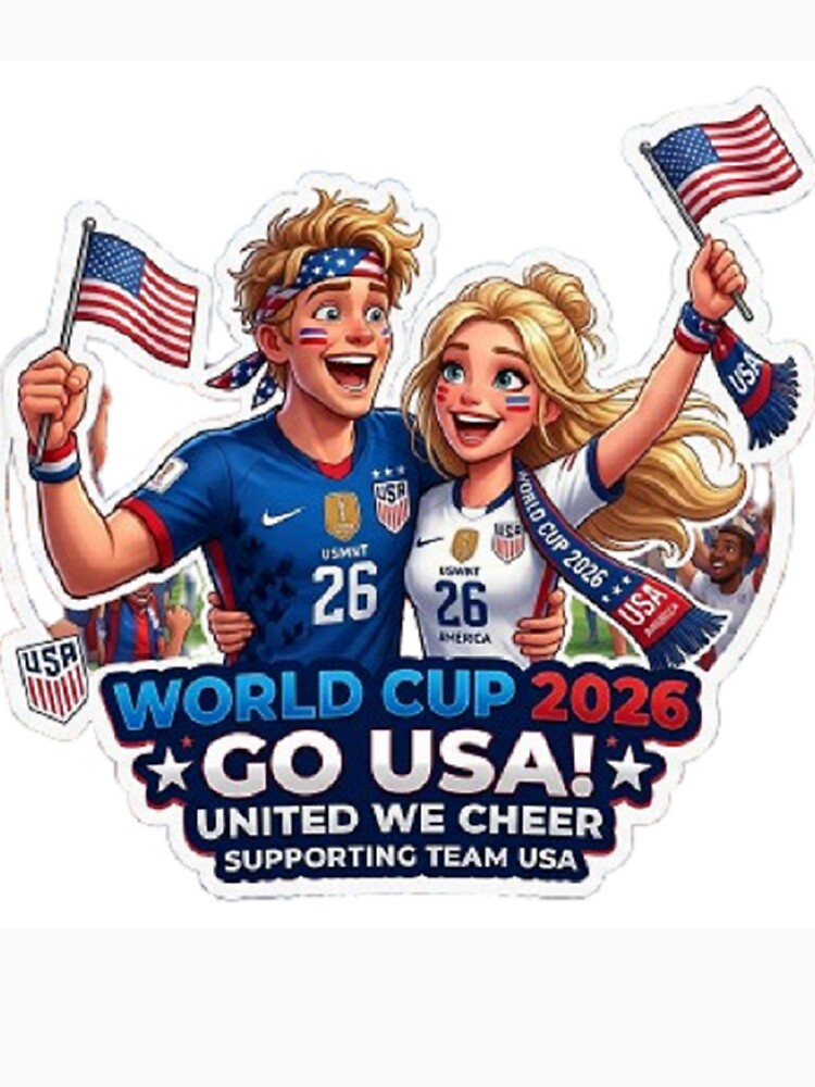 U.S Couple World Cup 2026 by Magic Shop Arts