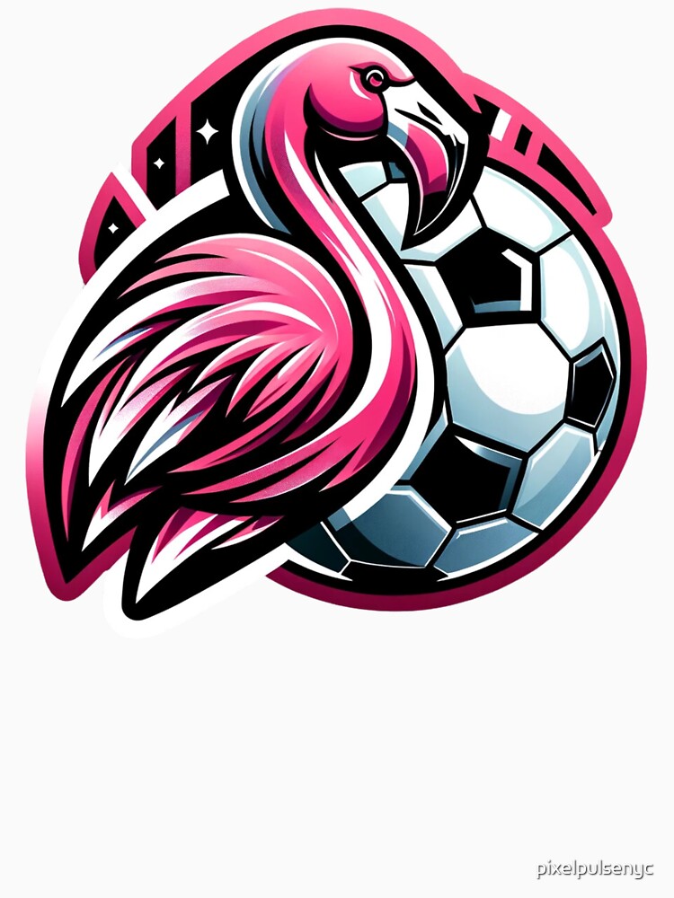 Flamingo & Soccer Fusion by pixelpulsenyc
