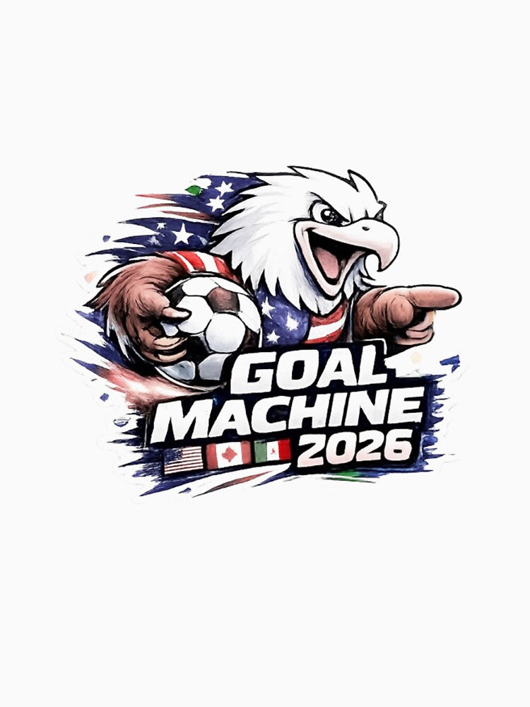 USA Mexico Canada 2026 Eagle Soccer by Pixanova