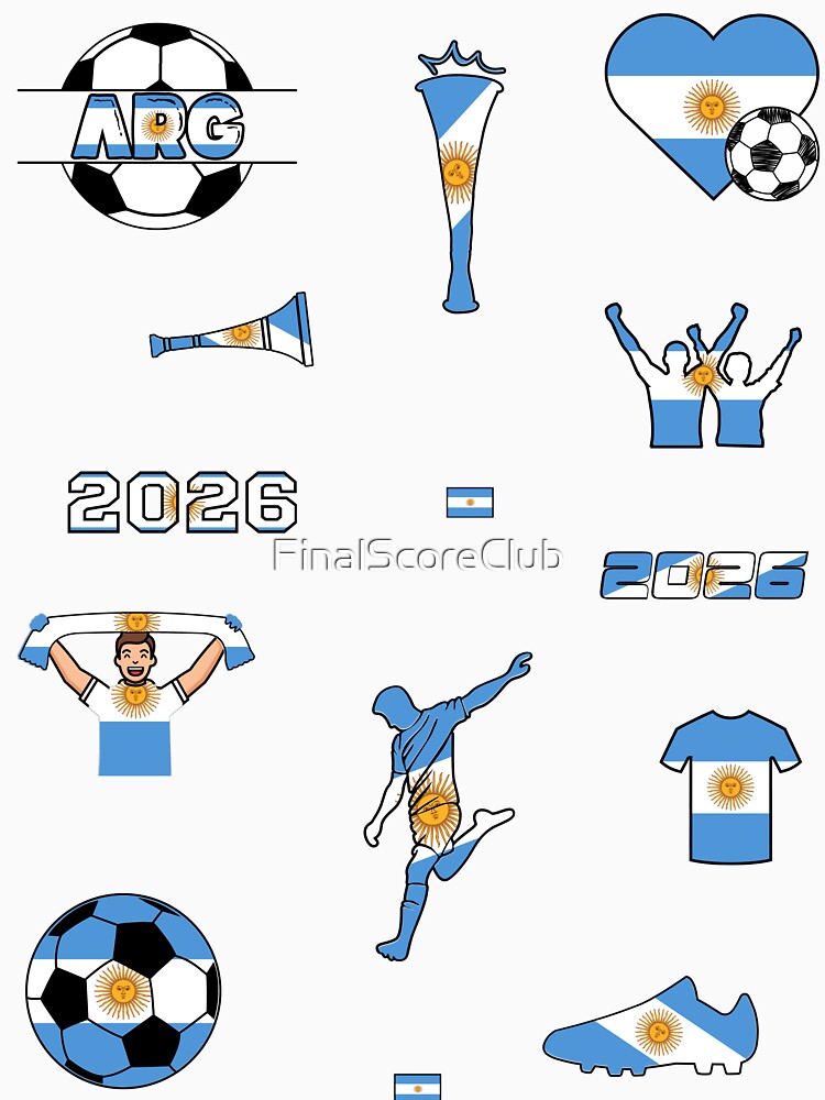 Argentina 2026 Soccer Collection by FinalScoreClub