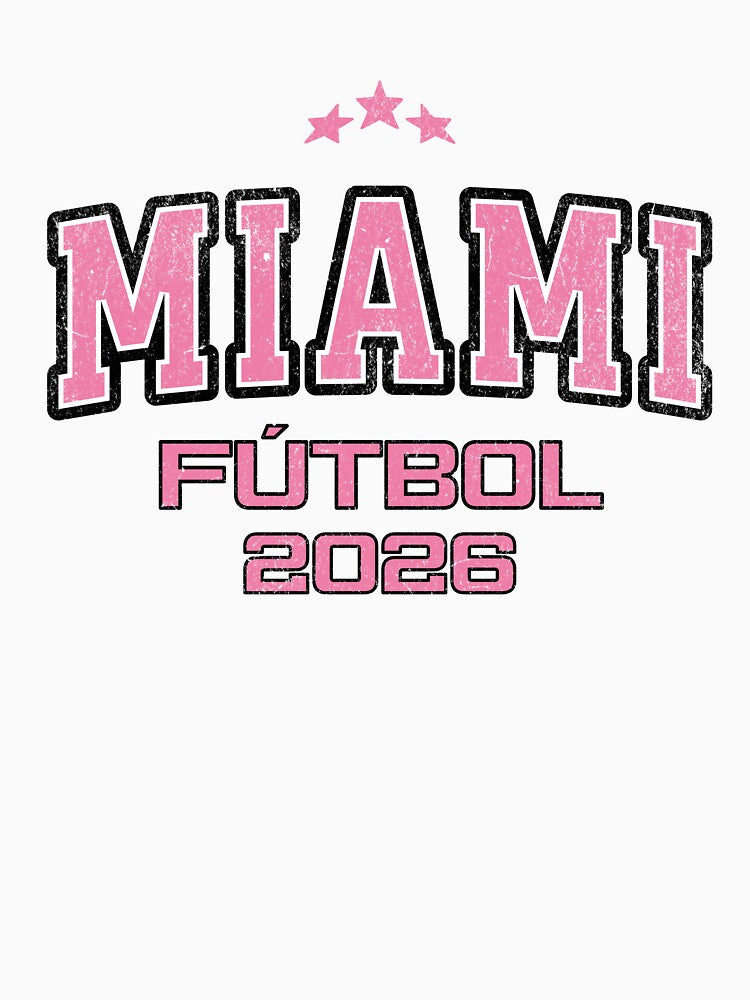 Miami Fútbol 2026 - Vintage Soccer Fan Gear | Lateawear by Tee Nook