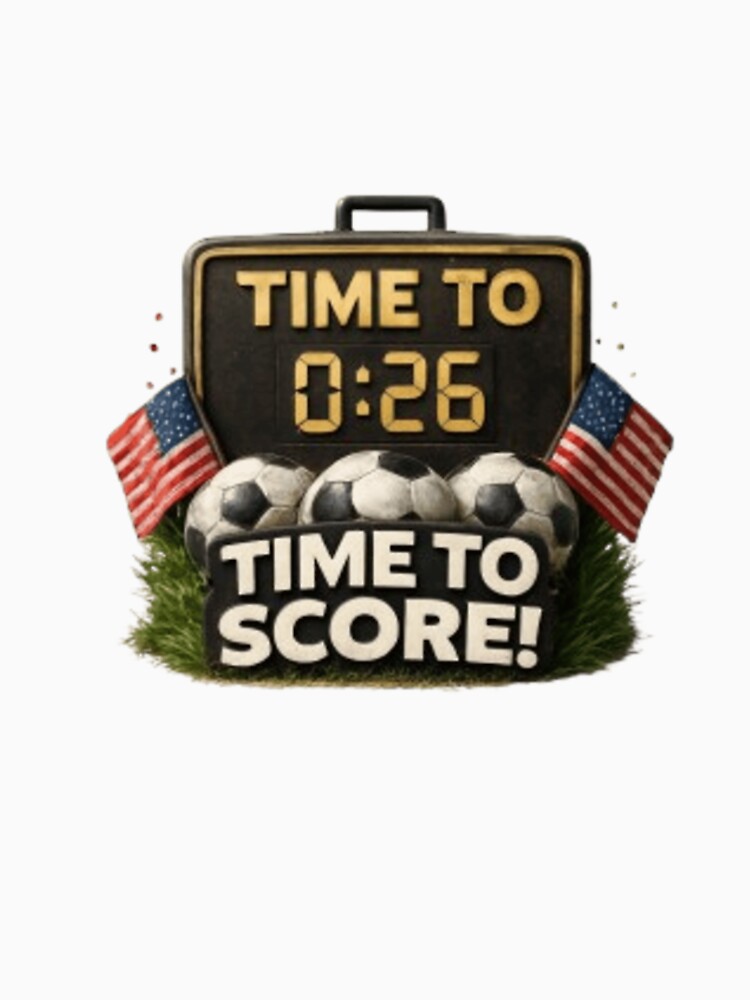 Time to Score! World Cup 2026 Countdown Sticker by Pixanova