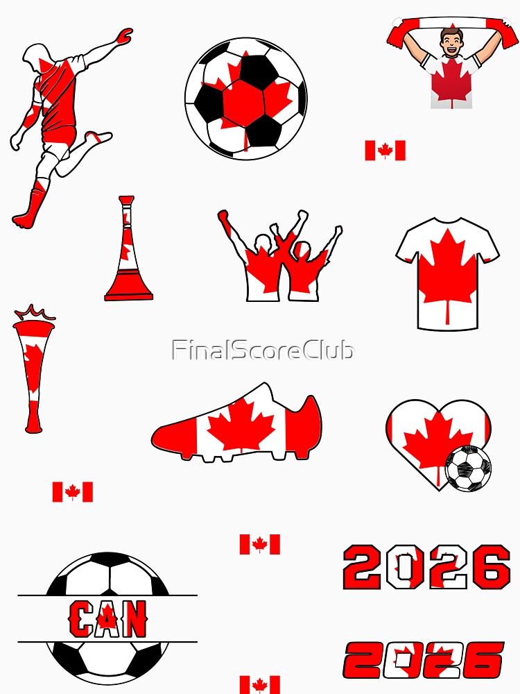 Canada 2026 Soccer Collection by FinalScoreClub