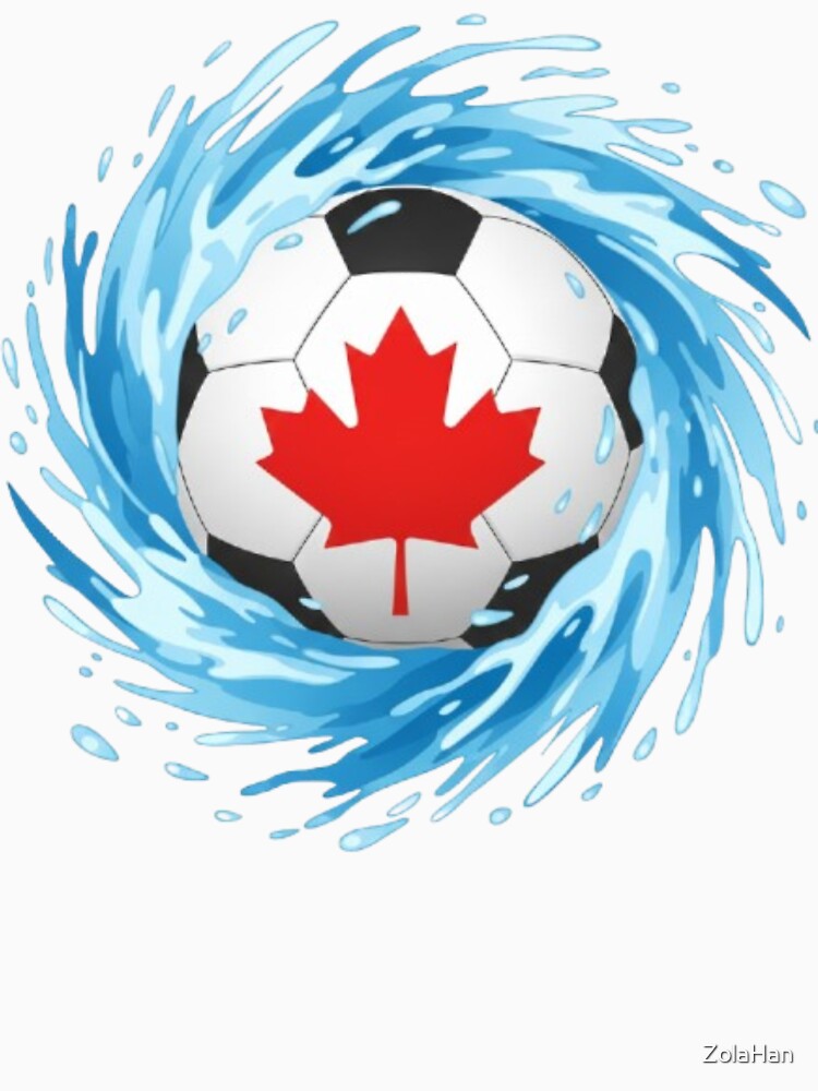 Canada Soccer Wave Design by ZolaHan