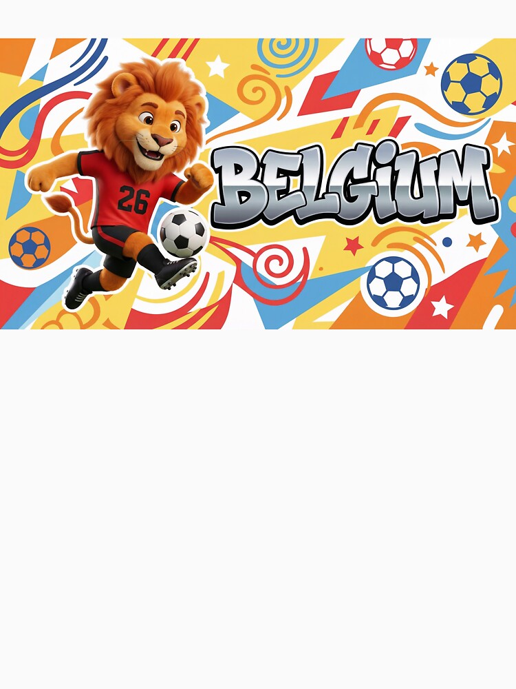 World Cup 2026 Belgium Soccer Team Fan Art by Jesús Iachini