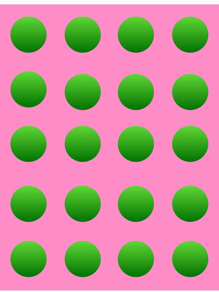 Polkadots Pink & Green Mask, Fashions & Products by montaque8