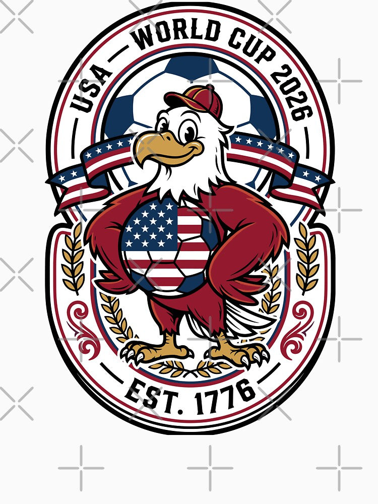 USA Soccer 2026 Est 1776 Badge V2 by 1RSN