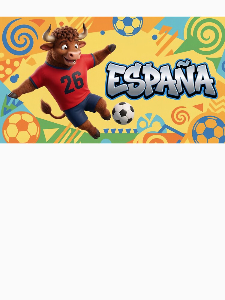 World Cup 2026 Spain Soccer Team Fan Art by Jesús Iachini