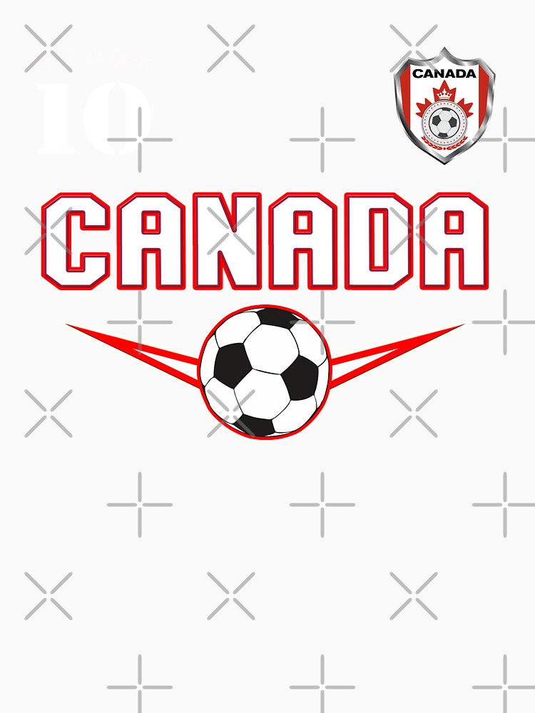 Canada Soccer Design with number 10 - Original Sports Apparel by fermo