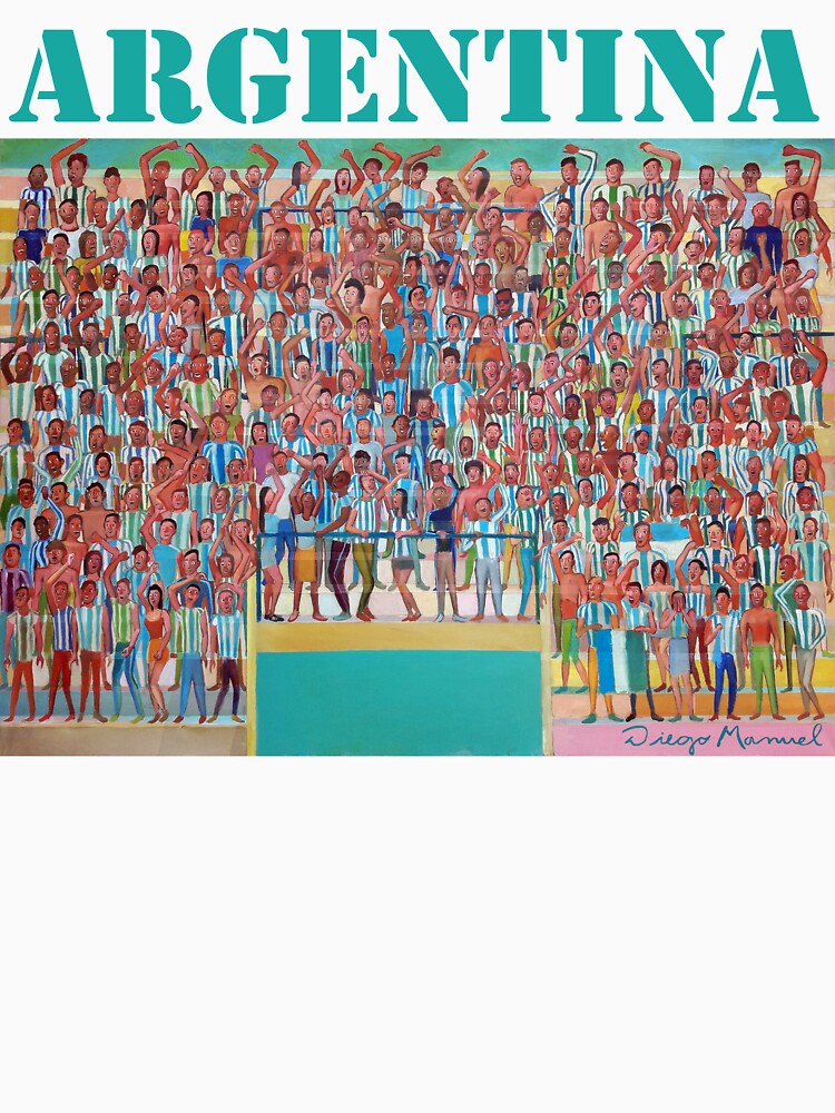 Great Argentine Football Tribune by Diego Manuel Rodriguez