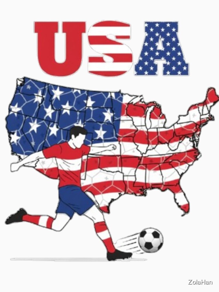 USA Soccer Passion Graphic by ZolaHan