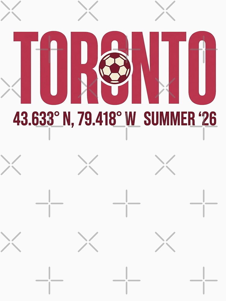 * Toronto Soccer Summer '26 - Coordinates & Retro Graphics by rygenr8